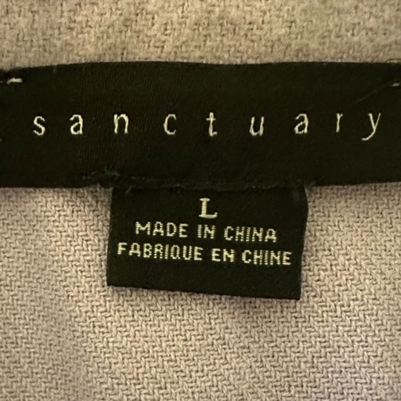 Anthropologie Sanctuary Pocket Top Shirt Plaid
Long Sleeve Shirt, Size L - Picture 13 of 15